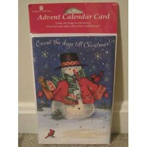 American Greetings Advent Calendar Card