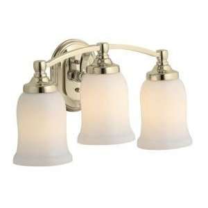   French Gold Bancroft Three Light Chandelier from the Bancroft Series