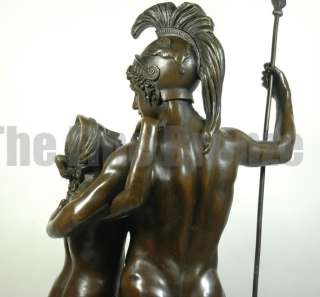 Bronze Roman Gods Mars and Venus statue,Antonio Canova  