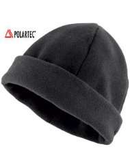 TAIGA Watch Cap Thermal Hat Polartec® 300 fleece, Black, MADE IN 