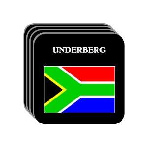  South Africa   UNDERBERG Set of 4 Mini Mousepad Coasters 