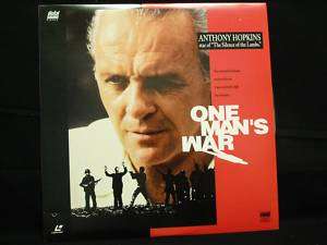 One Mans War Laserdisc Anthony Hopkins HBO  