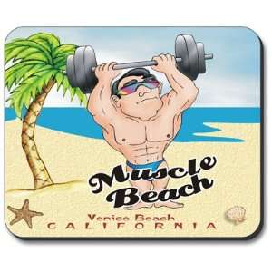 Muscle Beach Mouse Pad