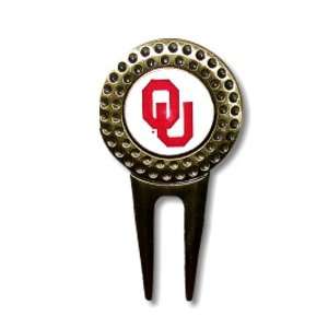  University of Oklahoma Norman OU Sooners   Golf Divot Tool 