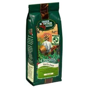 Green Mountain Coffee Fair Trade Organic Vanilla Cream, Ground, 12 