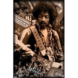  Jimi Hendrix   Albums Poster Print, 22x34