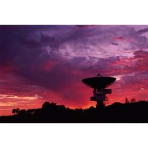  Otc Ceduna Satellite Station at Dawn, South Australia 