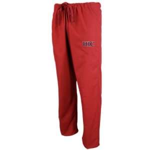 UIC Flames Red Scrub Pants:  Sports & Outdoors
