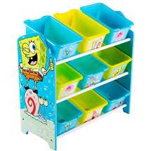 NEW Spongebob TODDLER BED Room Table&Chair Toy Box Bins  