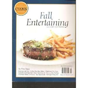  Cooks Illustrated Fall Entertaining Magazine (2010 