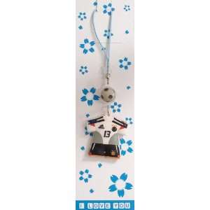  Cell Phone Charm Germany Soccer Jersey Michael Ballack 