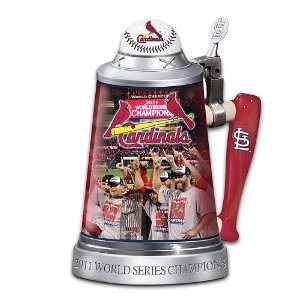 St. Louis Cardinals MLB 2011 World Series Champions Collectible Stein