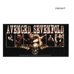  Avenged Sevenfold   Bat Sticker