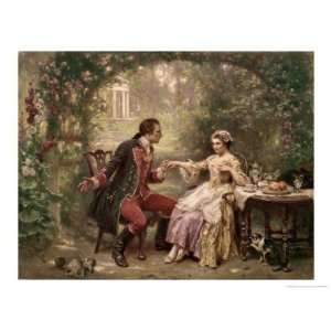  Giclee Poster Print by Jean Leon Gerome Ferris, 12x9