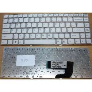  Sony 9J.N0U82.B1B White US Replacement Laptop Keyboard 