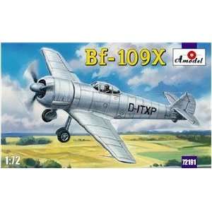  German Bf109X Experimental Aircraft 1 72 Amodel Toys 