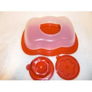  Tupperware Jello Holiday Jel Mold Limited Edition 6 Cup 