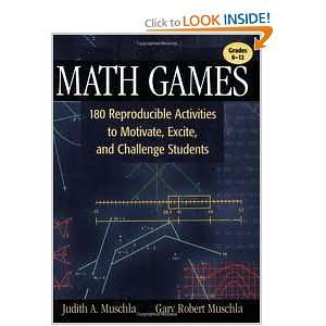  Math Games 180 Reproducible Activities to Motivate 