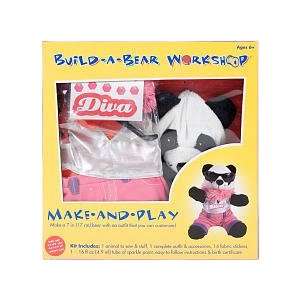    Colorbok Build, A, Bear Kit, Diva Panda: Arts, Crafts & Sewing