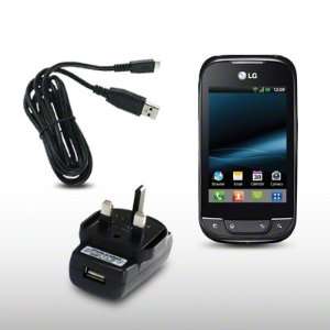  LG OPTIMUS NET USB MAINS ADAPTER WITH MICRO USB CABLE BY 