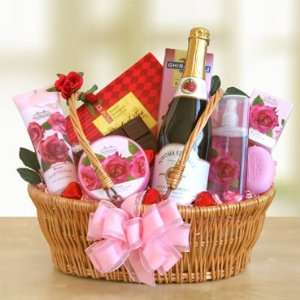   Pink and Sparkling Valentine Spa Valentines Gift Idea 