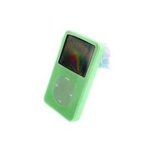  Cellet iPOD Video 60GB 80GB Green Silicon Case  