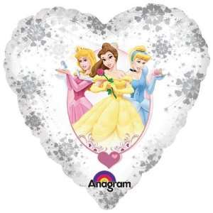 Disney Princess party balloon 18 inch heart Toys & Games