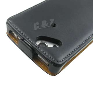 Genuine Leather Case FOR Sony Ericsson Xperia X12 Arc h  