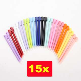 15 x Color Touch Stylus Pen For NDS NINTENDO DS LITE  