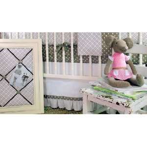  Harlequin Baby in Pink Crib Sheet: Baby