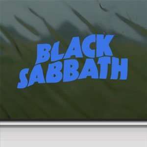  Black Sabbath Blue Decal Ozzy Metal Band Window Blue 