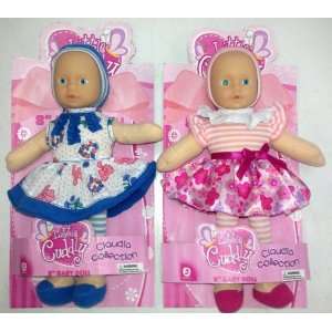 Little Cuddly 10 Baby Girl Soft Bodied Rag Doll in 