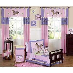  Pony Toddler Bedding Set By Jojo Designs: Home & Kitchen