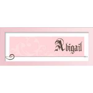  Pink OrnamentSimple pink name art. Baby Gift, Baby Shower Gift 