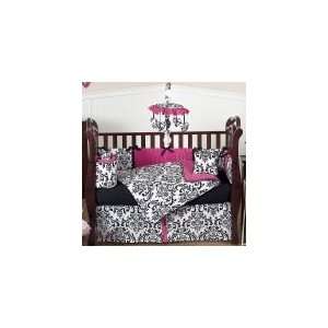  Isabella Pink 9 Piece Crib Set   Baby Girl Bedding Baby