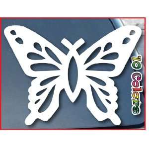 Butterfly Christian Fish Car Window Vinyl Decal Sticker 9 Wide (Color 