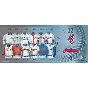  Cleveland Indians Evolution Clock: Sports & Outdoors