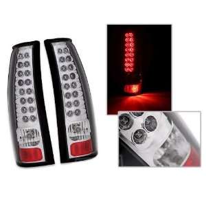  Chevy Suburban Led Tail Lights Chrome LED Taillights 1992 