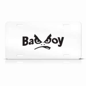 Bad Boy Novelty Metal License Plate Wall Sign Tag
