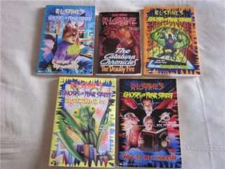Lot of 28 R. L. Stine HorrorLand, Give Yourself Goosebumps Nightmare 