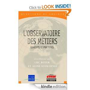 observatoire des métiers Concepts et pratiques (Questions de 