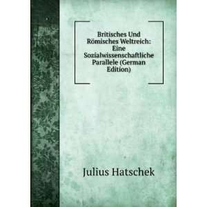   Parallele (German Edition): Julius Hatschek: Books