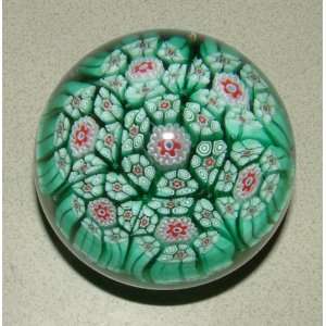  Vintage Murano Millefiori Paperweight 