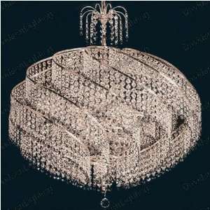 Chandelier 30% lead Crystal Spiral Collection # EL8052D Size w14 x H 