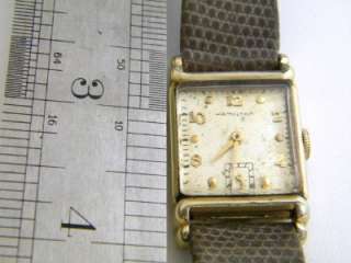 Vintage HAMILTON Ashley Model 14k Gold Fill Watch  