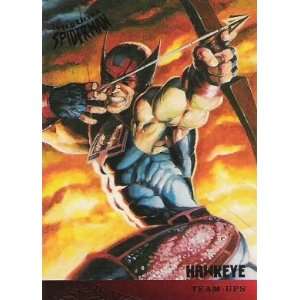  1995 Fleer Ultra Marvel Spider Man Card #119 : Hawkeye 