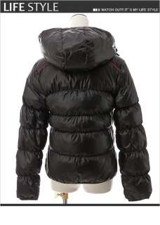 BN PUMA Womens ILP Hooded Down Jacket Black Asia Size 55947601  