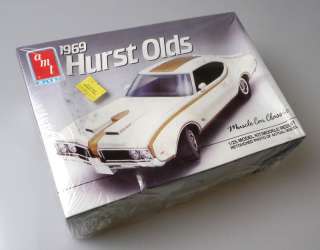 1969 HURST OLDS AMT Muscle Car Classics Vintage NEW Sealed 1/25 Scale 