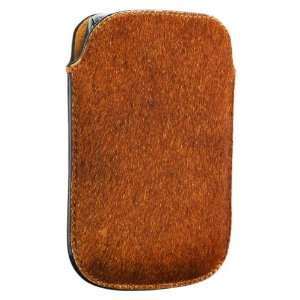  Blackberry Torch Genuine Pony Leather Vertical Sleeve 