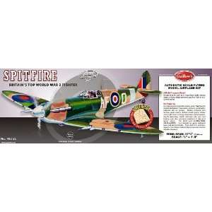  Guillow Supermarine Spitfire Balsa Wood Kit: Toys & Games
